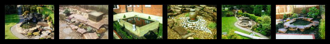 garden ponds and water features